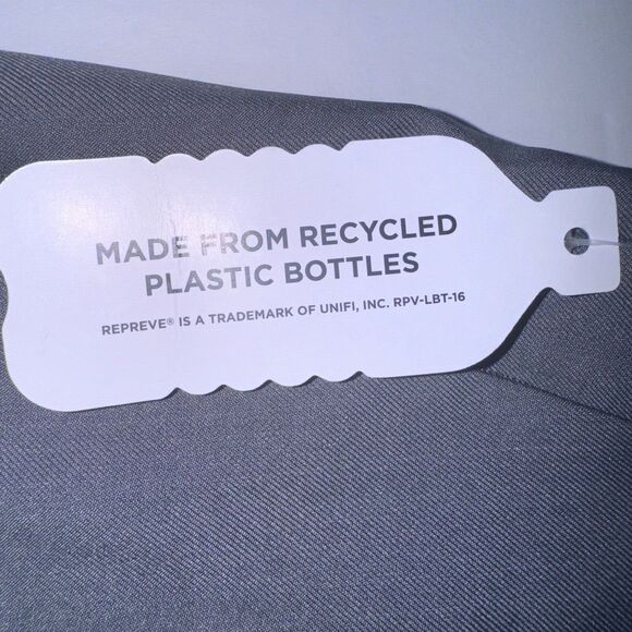 Haggar Mens Pants 38x30 Gray Straight Fit Wrinkle Free Slacks Dress Chino New - Picture 9 of 10